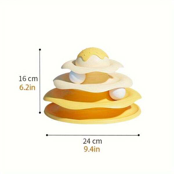 3-Layer Cat Turntable Toy - Image 3