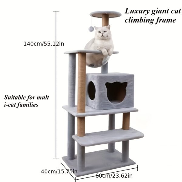 Luxurious Multi-Level Modern Cat Tower